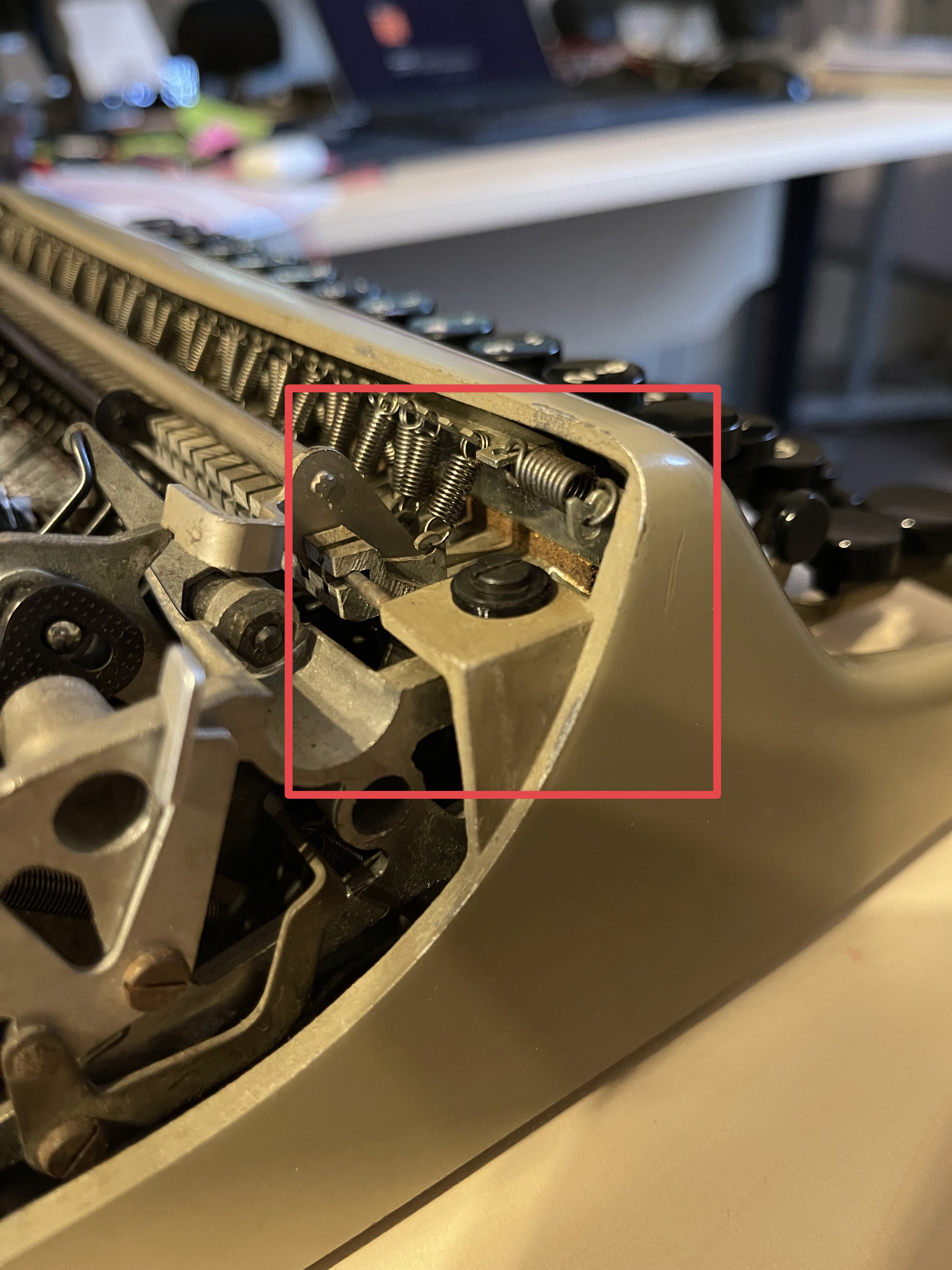 Olivetti Lettera 22 Rubber Damper / Silentbloc