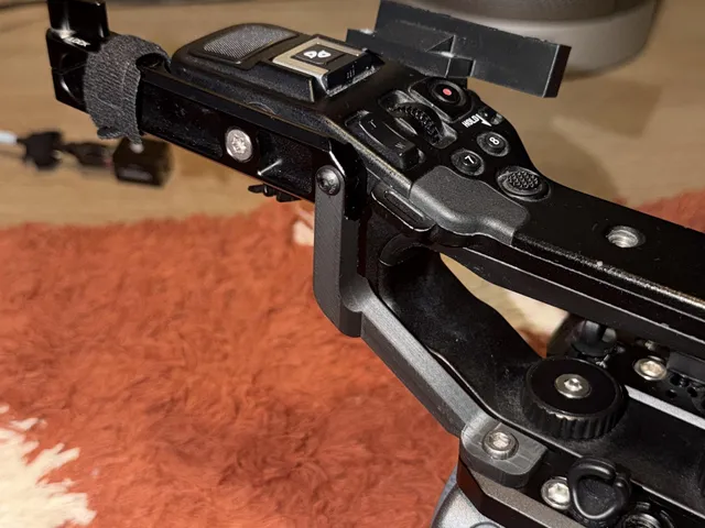 Sony FX6 - Bright Tangerine 8T Rail / Tilta Topplate - Handle Brace