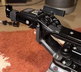 Sony FX6 - Bright Tangerine 8T Rail / Tilta Topplate - Handle Brace