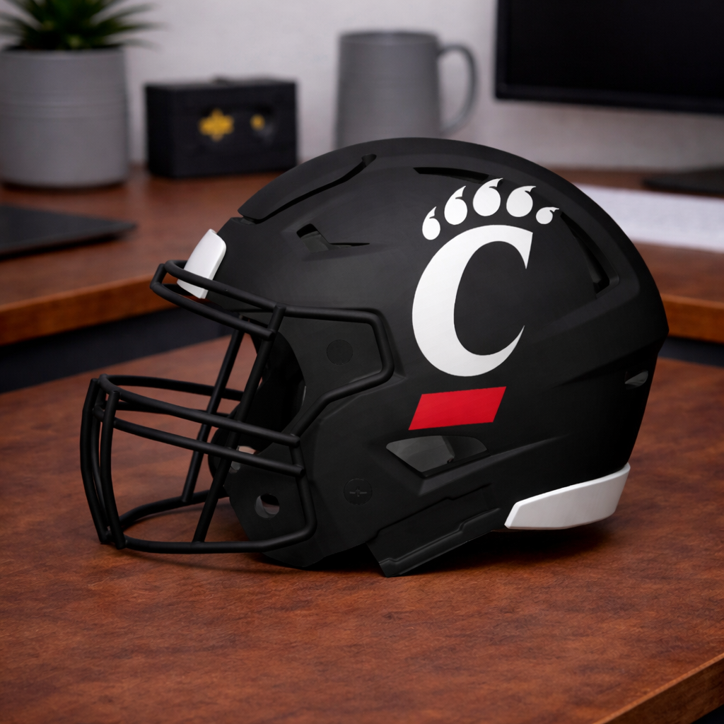 University of Cincinnati Bearcats Football Helmet