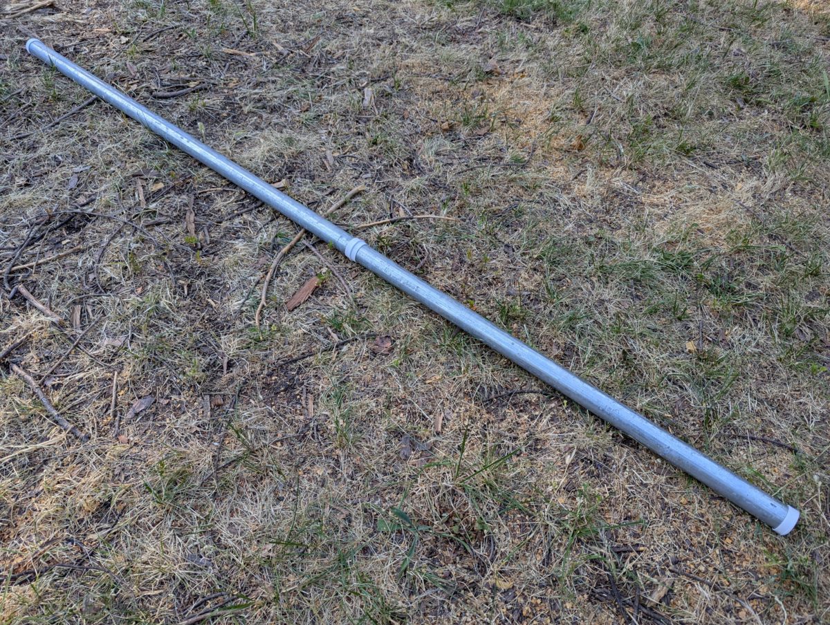 Fence-post extension splicer (cyclone fence round tubing)