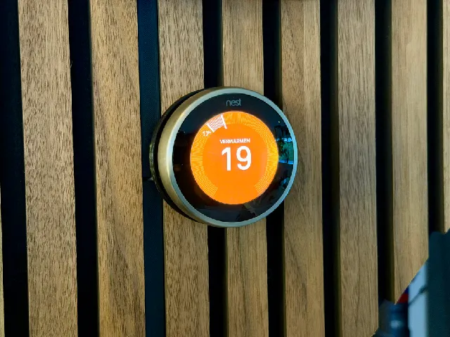 Google Nest Learning Thermostat Acoustic Slat Wall Mount