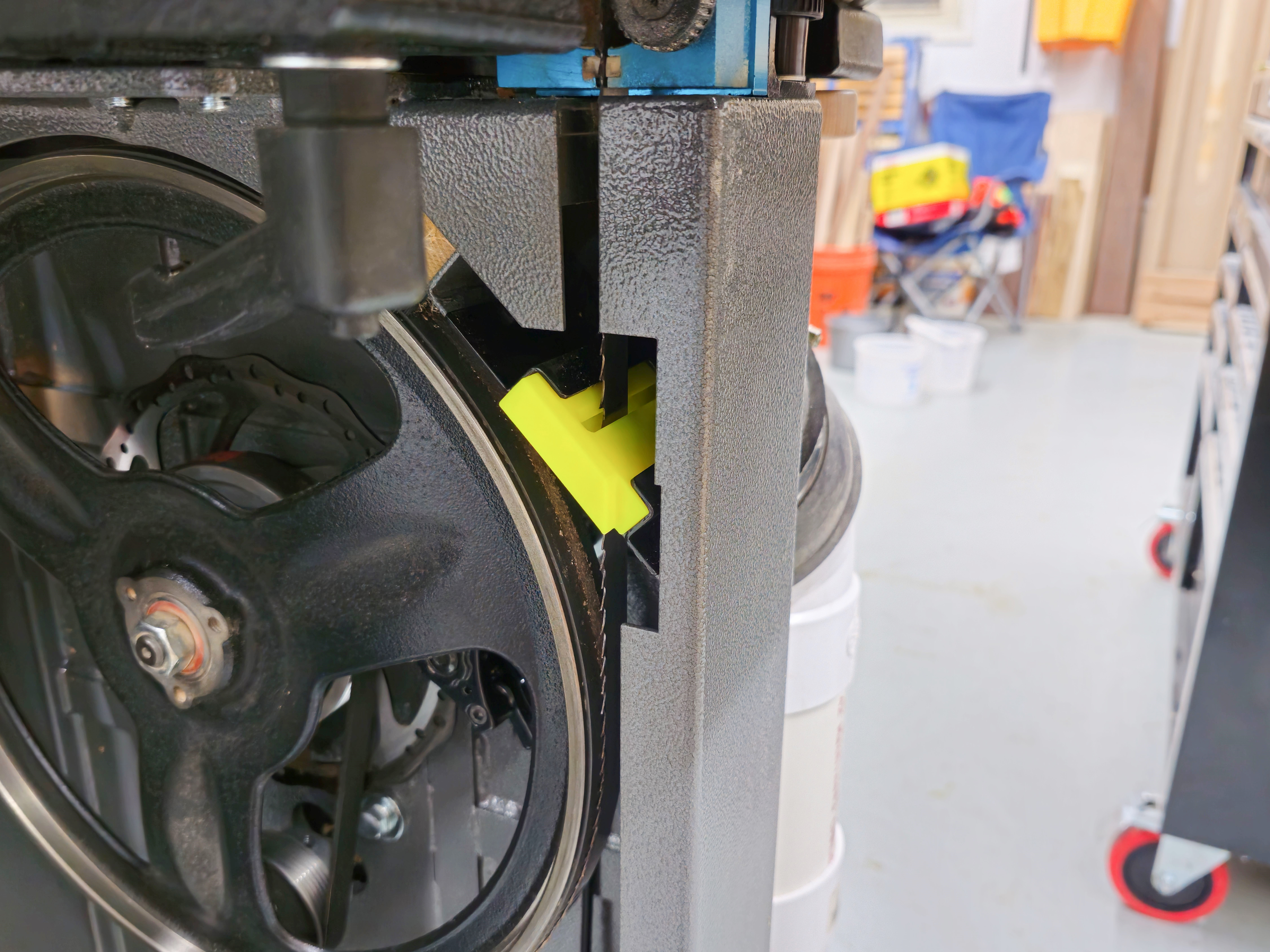 Dust Collection Insert Block for Laguna 14|12 and 14|bx Bandsaws