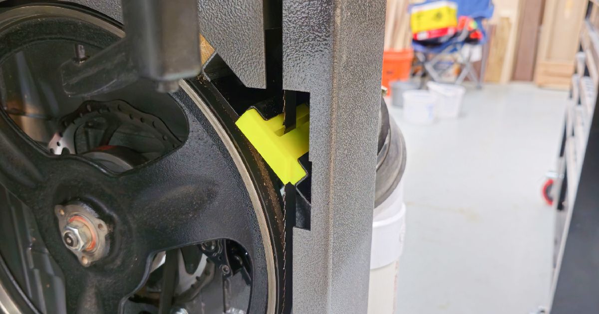 Dust Collection Insert Block for Laguna 1412 and 14bx Bandsaws por