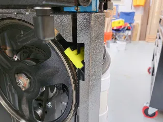 Dust Collection Insert Block for Laguna 14|12 and 14|bx Bandsaws