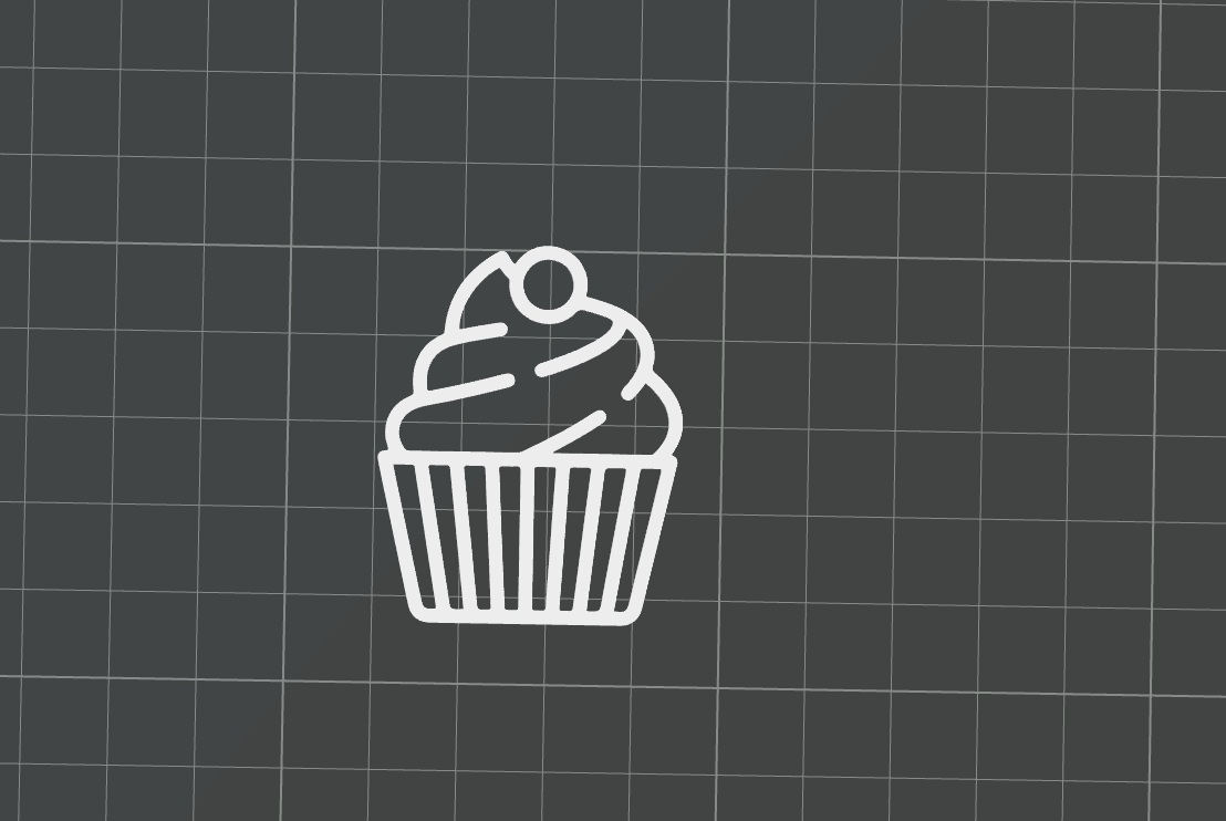 CUPCAKE EARRING