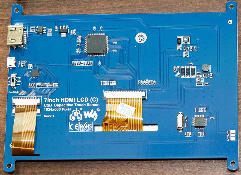 Miniatura 6 do modelo 3D Waveshare 7" HDMI LCD (C) Case