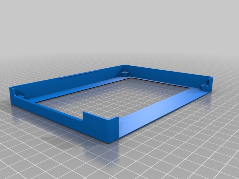 Miniatura 7 do modelo 3D Waveshare 7" HDMI LCD (C) Case