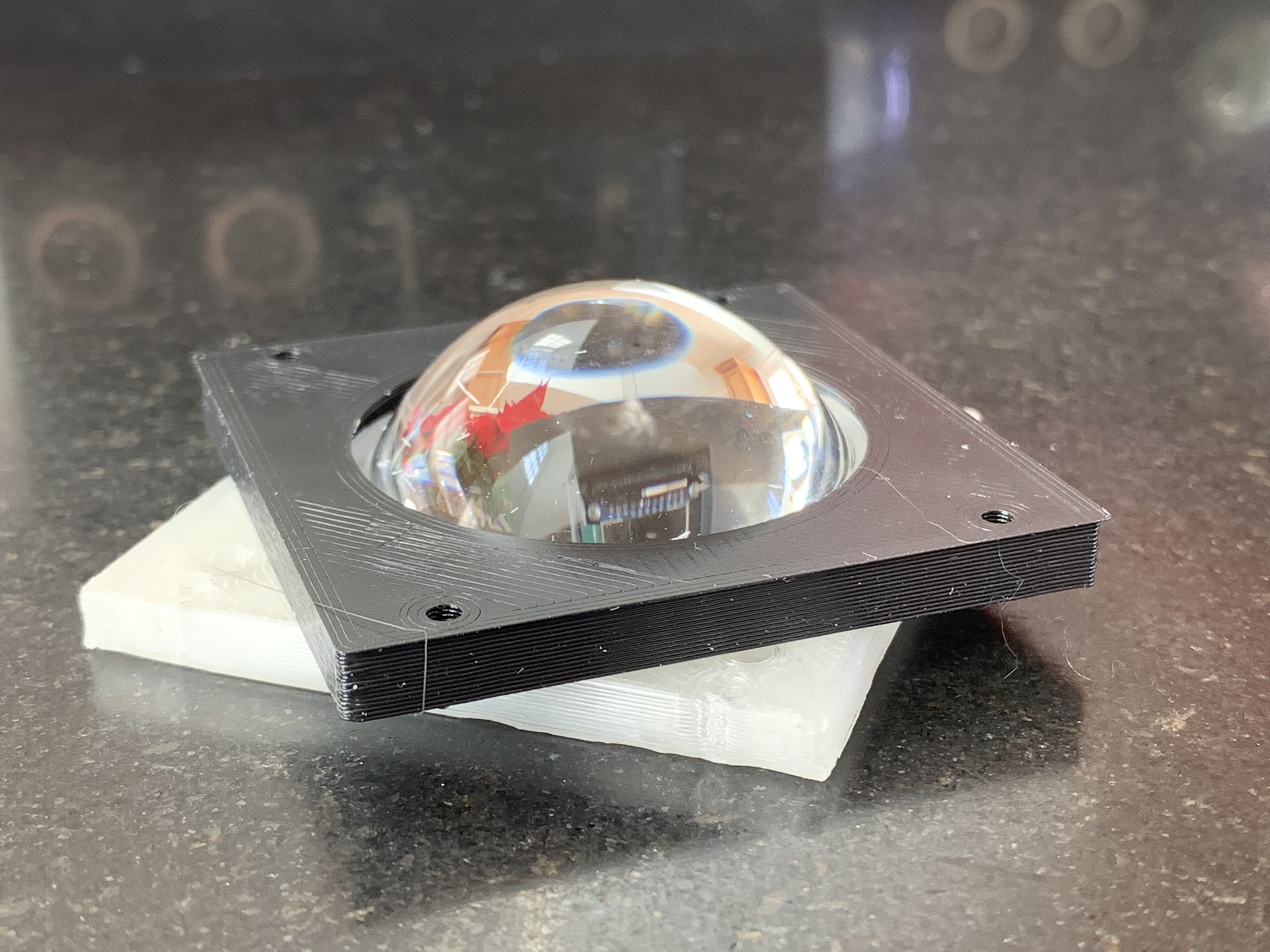 Case for Adafruit Animated Eyes for Raspberry Pi W/ US100 by