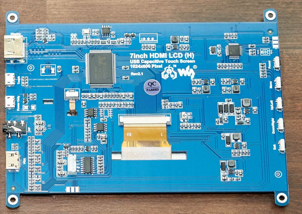 Miniatura 7 do modelo 3D Waveshare 7" HDMI LCD (H) Case