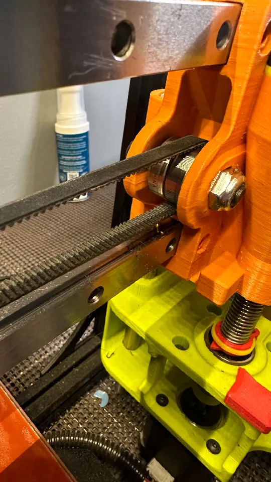 Lulzbot Taz 6 X Linear Rail Mod by FunkyNuggets | Download