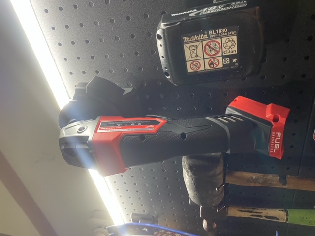 Sy's Peglock - Milwaukee M18 125mm angle grinder 3D model thumbnail