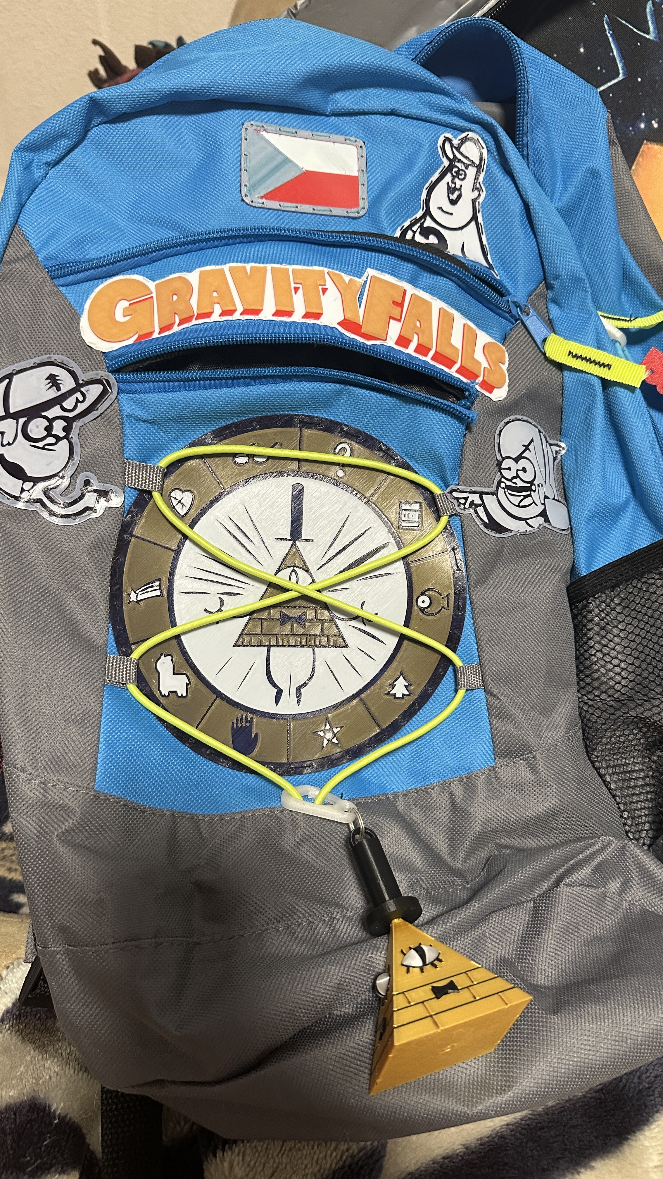 GRAVITY FALLS - character sew-on patches - multi-color no AMS