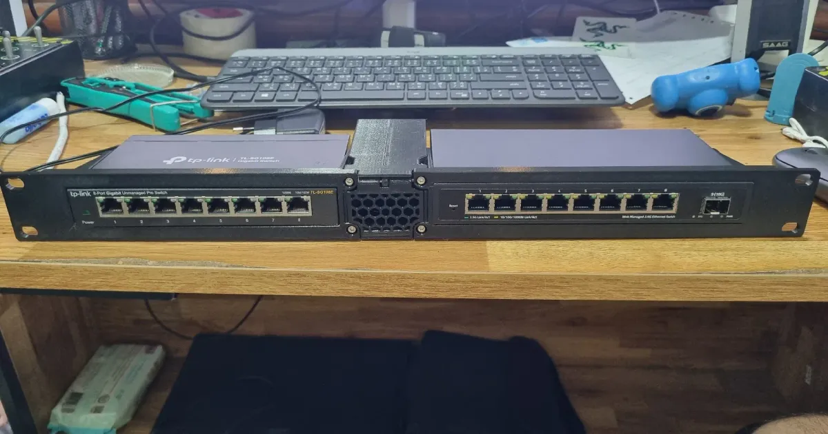 HORACO 8 port 2.5G +1 10GSFP managed switch rack mount for Modular 1U ...