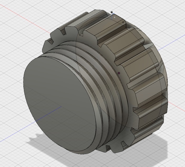 Garden Hose Cap by ywabiko Download free STL model