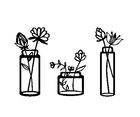 wall vases