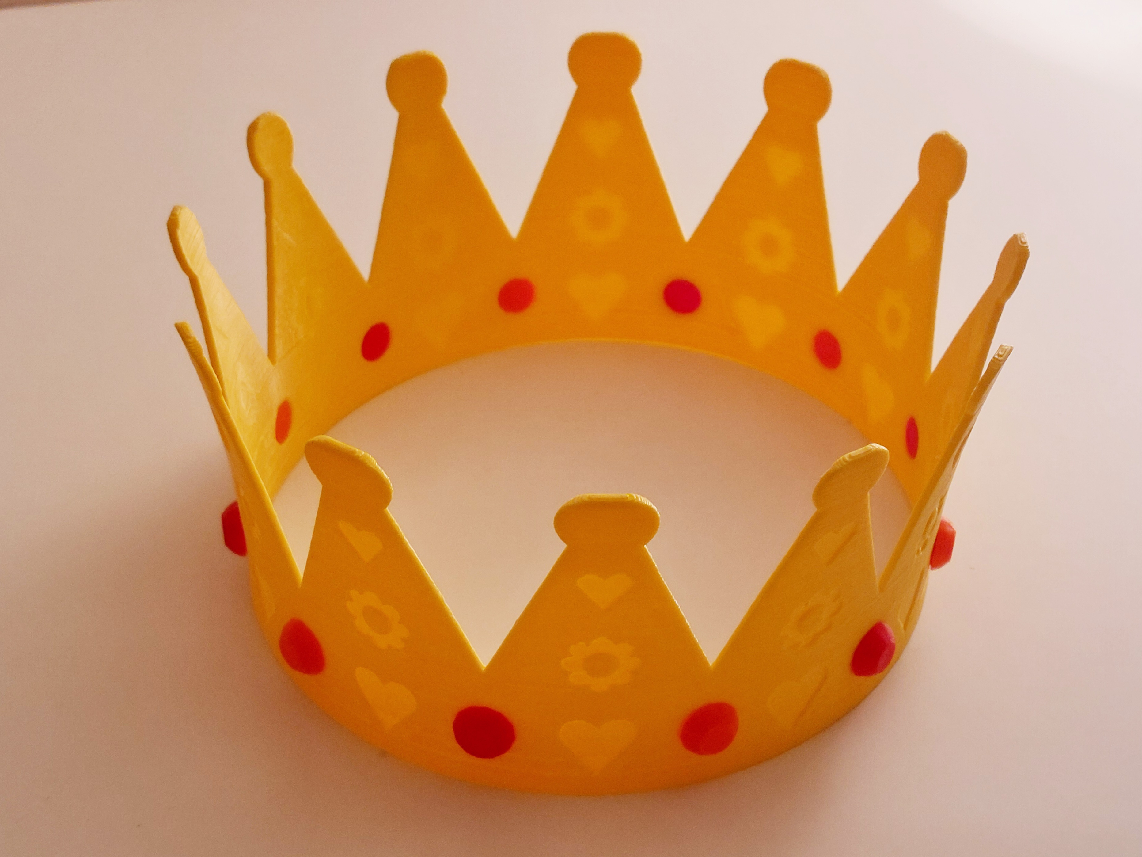 Crown easy to print by ron download free stl model printables
