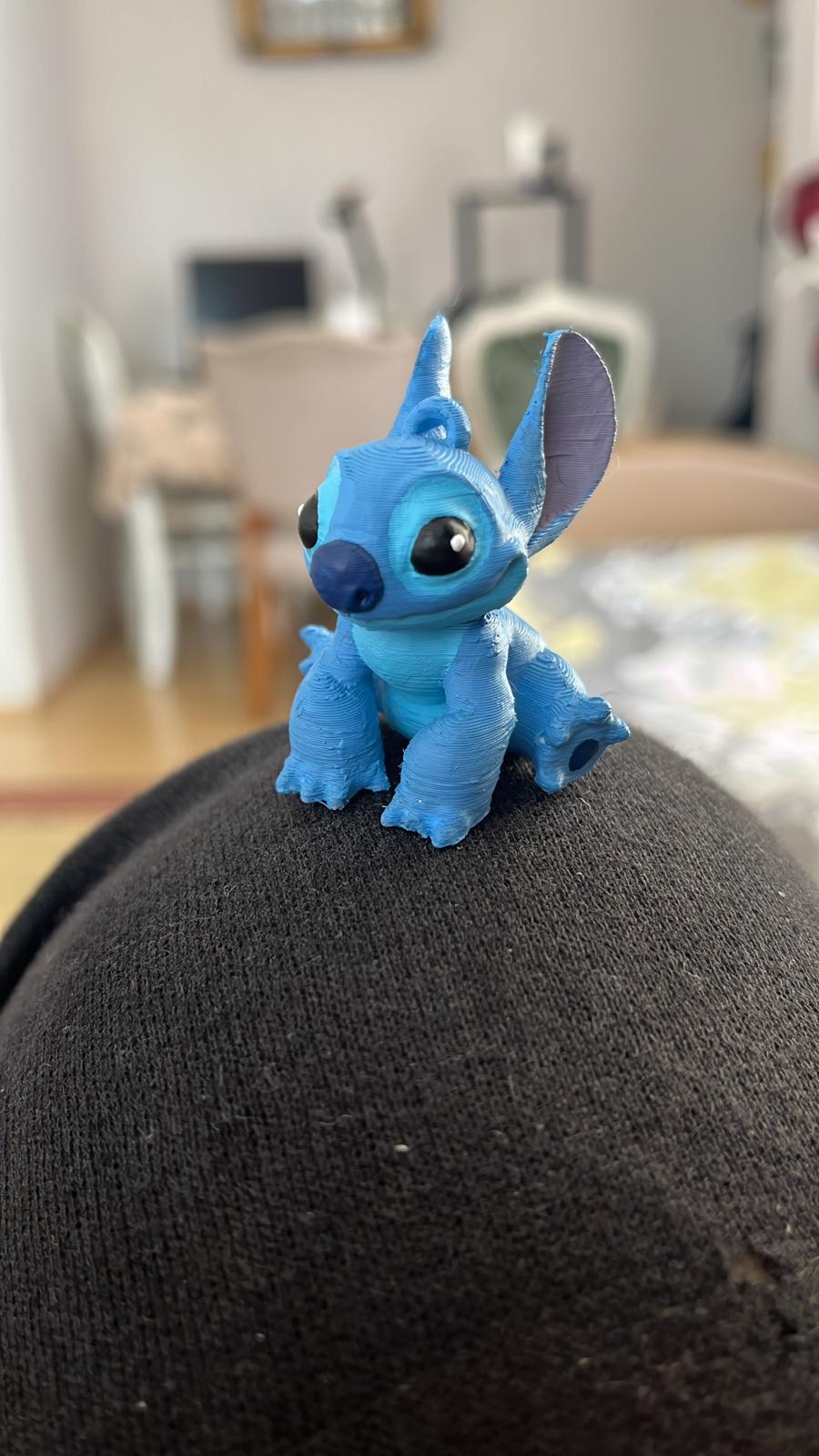 Miniatura 2 do modelo 3D Stitch keychain