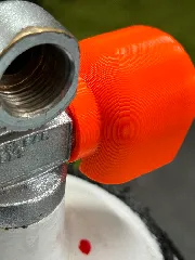 Scuba tank valve protector