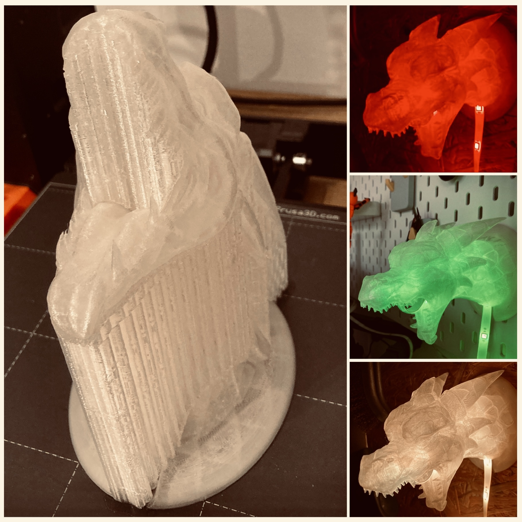 Dragon Head Dice Tower by Satyr Download free STL model