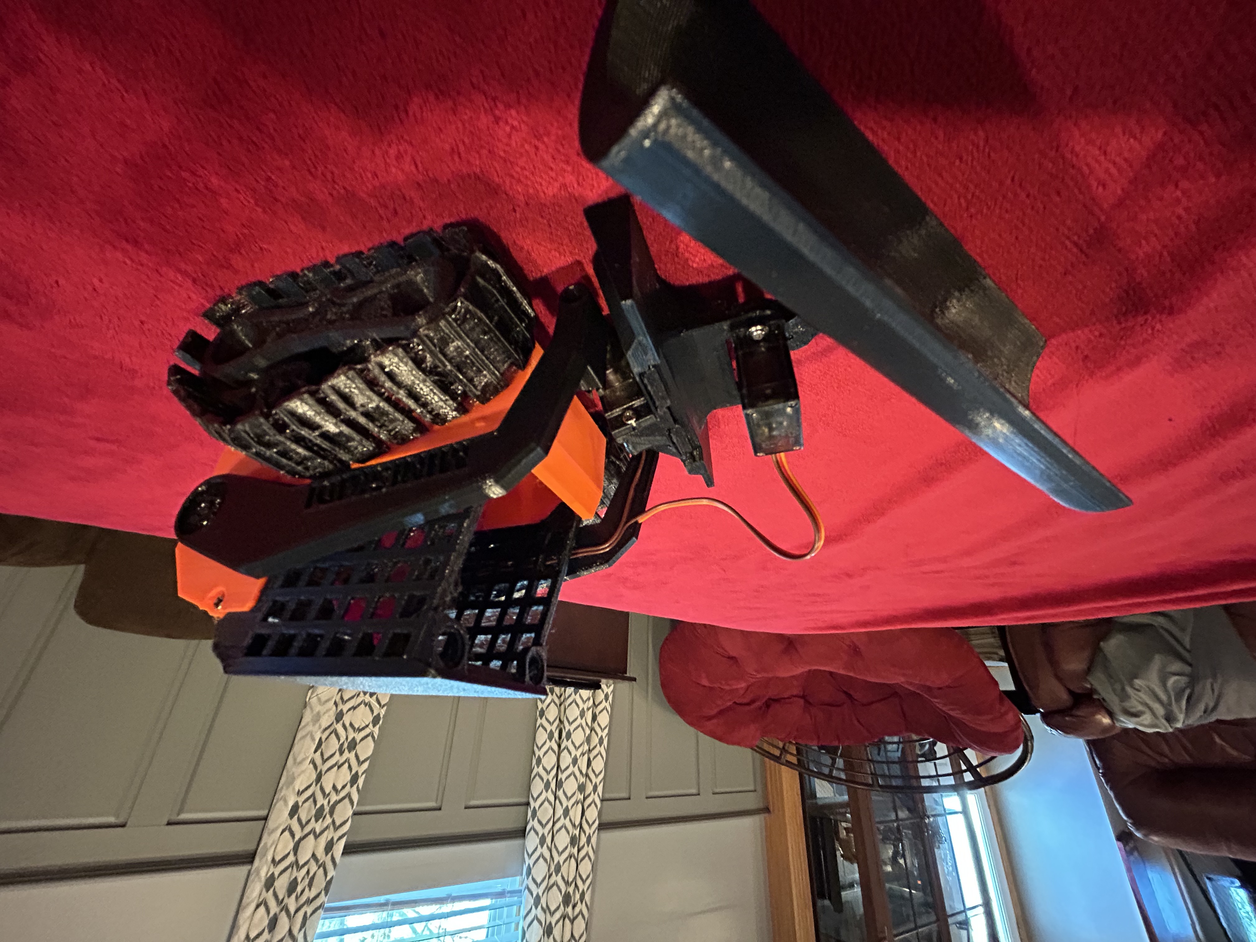 Snow Plow for Professor Boot's Mini Skidi