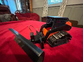 Snow Plow for Professor Boot's Mini Skidi