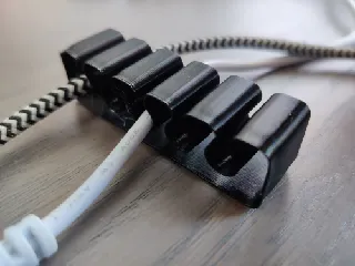 Cable Capture Clips (Vase Mode)