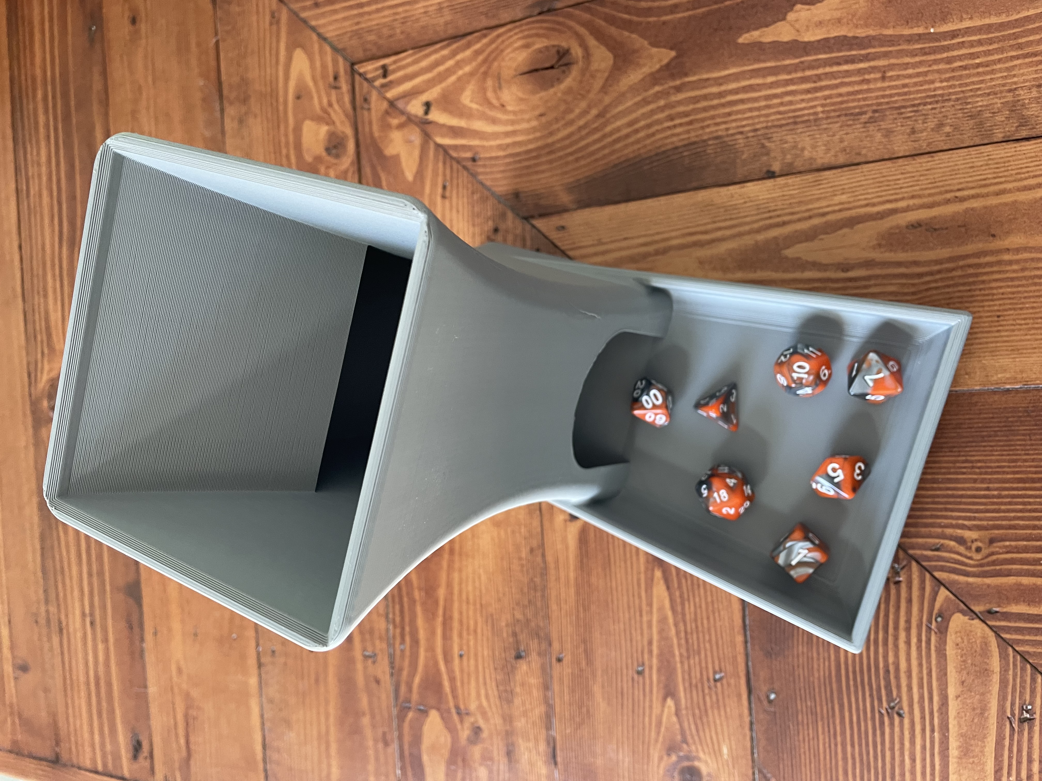 Modern Sleek Dice Tower No Support