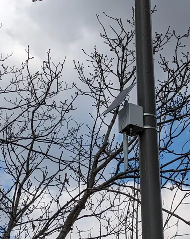 Meshtastic Solar Housing for Pole