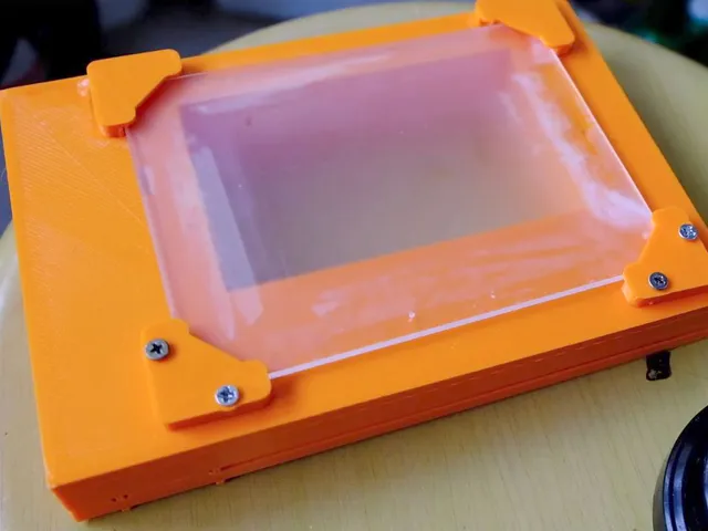 4x5 Ground Glass Frame for Use with a Lomography Instant Back