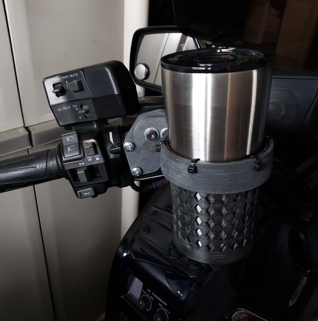 Goldwing GL1800 or GL1500 Cup holder by Wayne Erman | Download free STL ...