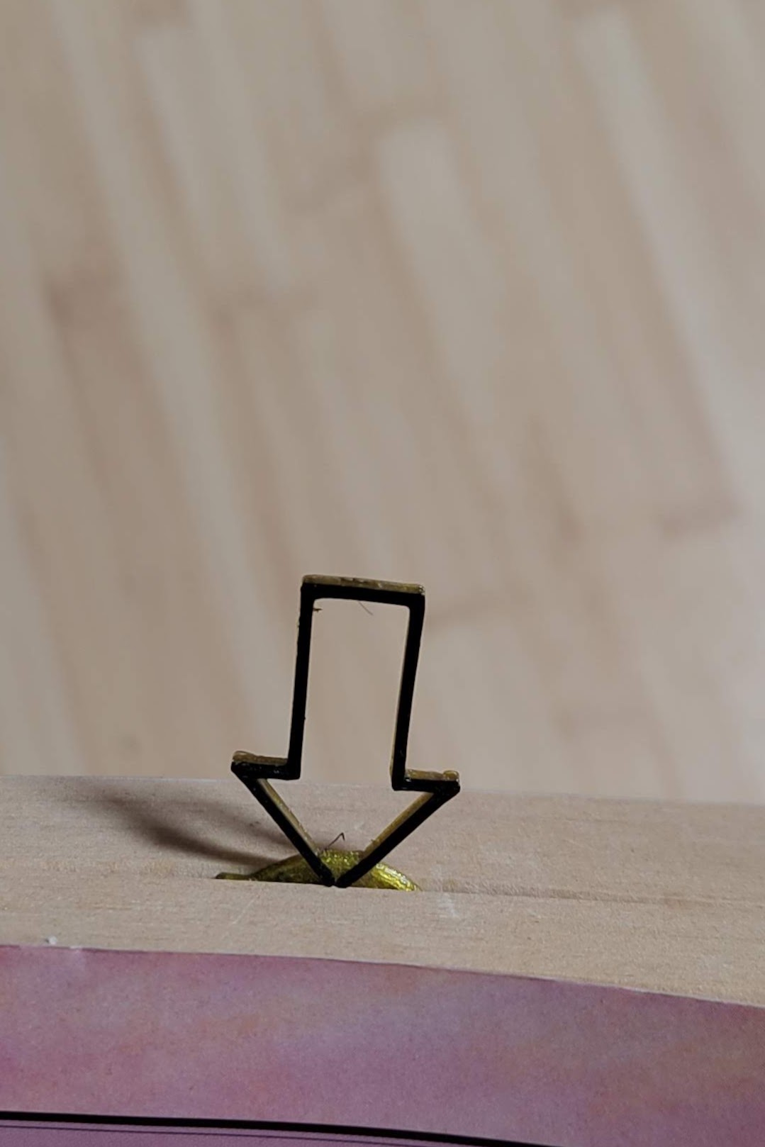 Miniatura 2 do modelo 3D Arrow Bookmark