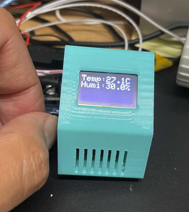 Screen display temperature and humidity meter by RoveSoul | Download ...