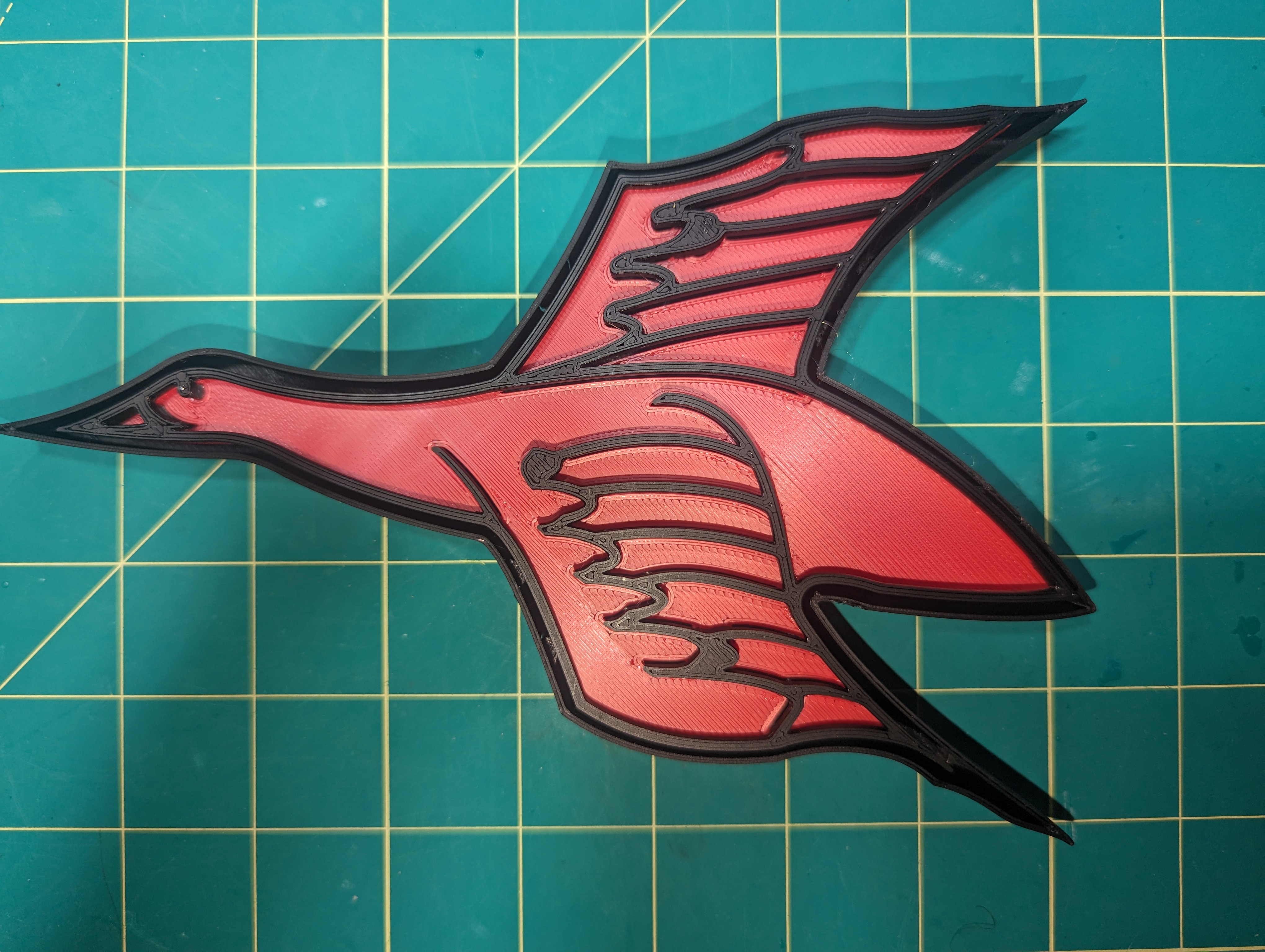3D-MCEscher Bird Pattern Wall Lights — miniatura 3