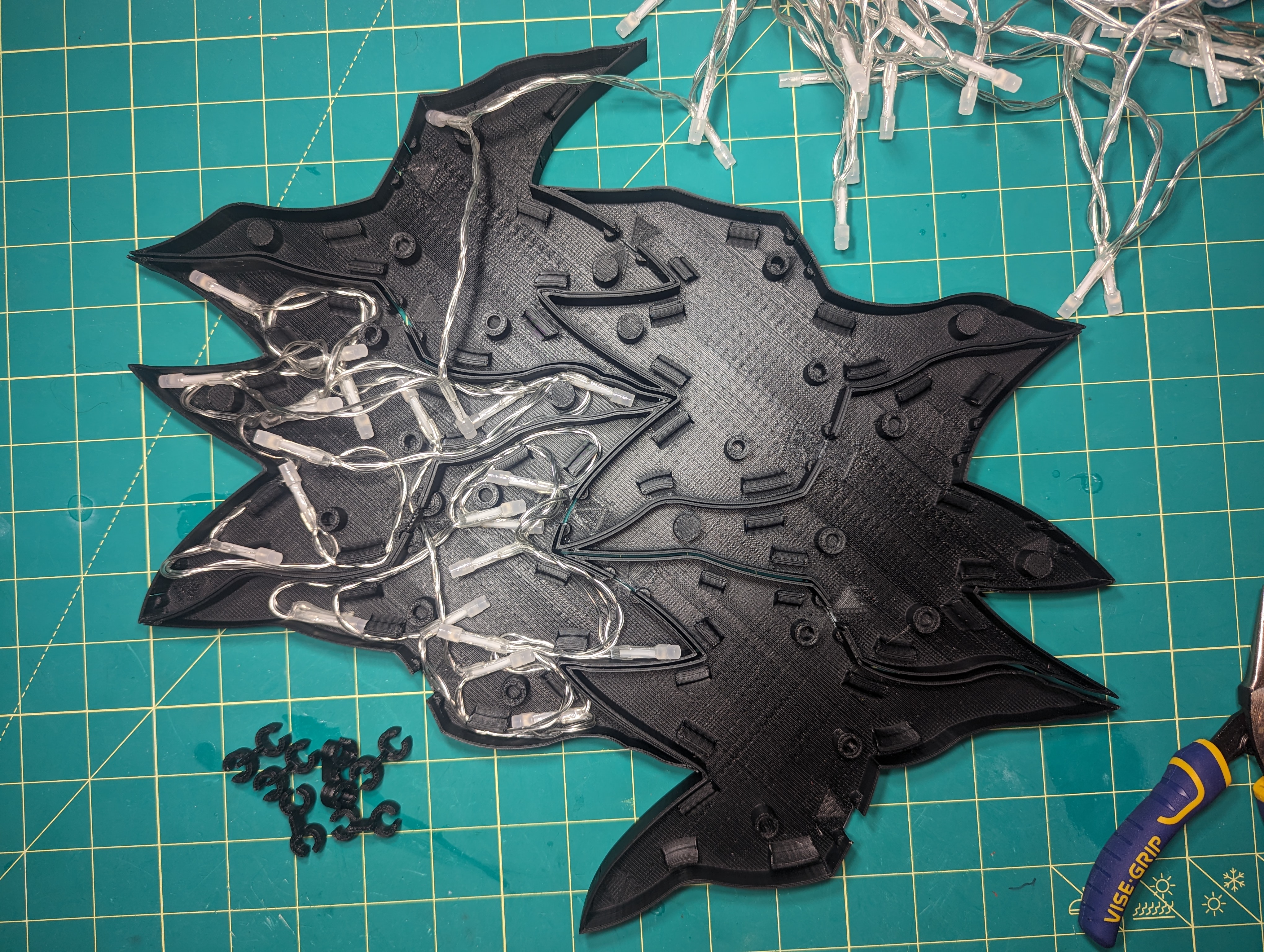 3D-MCEscher Bird Pattern Wall Lights — miniatura 8