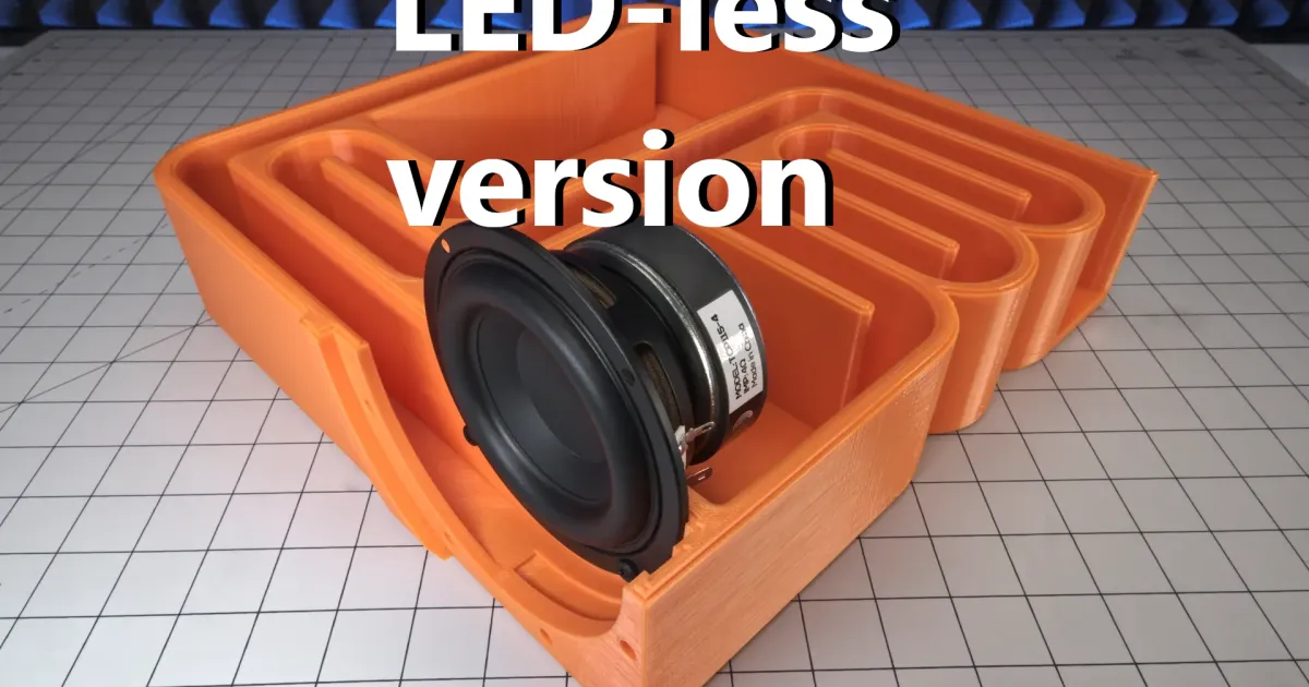 HexiBox Series: Dayton TCP115-4 7th Order Bandpass Subwoofer LED-less