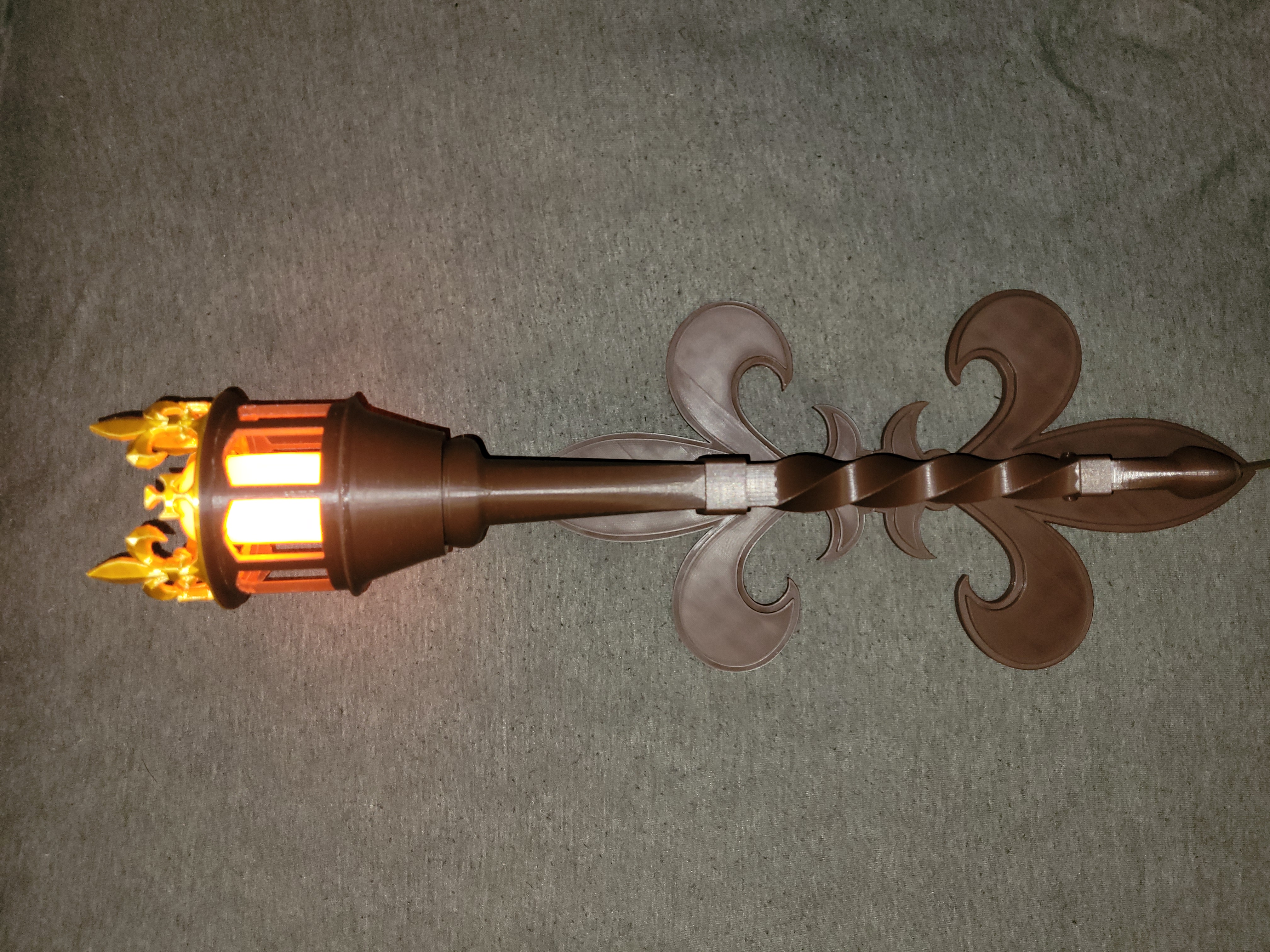 Miniatura 5 do modelo 3D Medieval torch