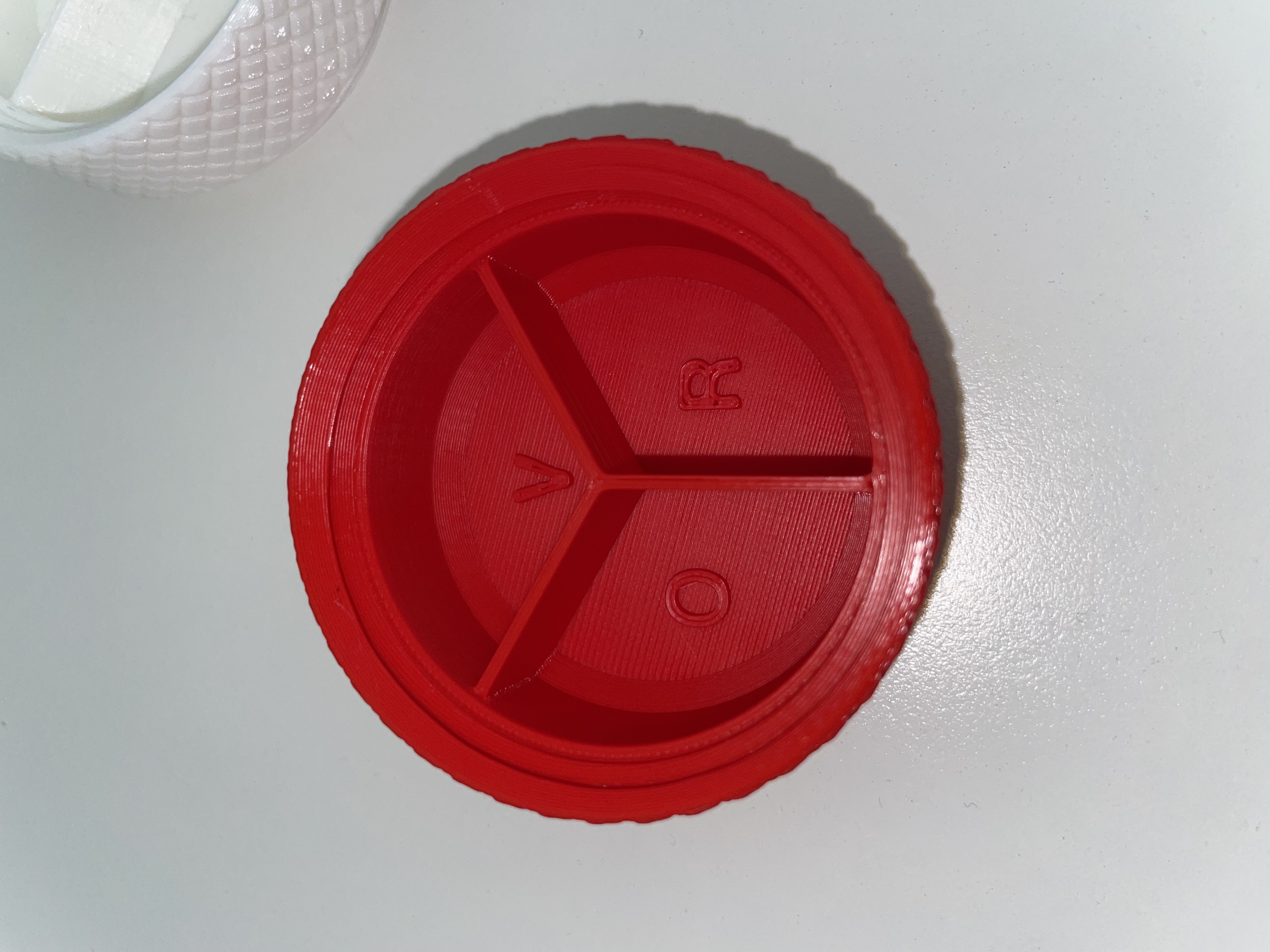 Stackable pill box CZ - 3 part's of day