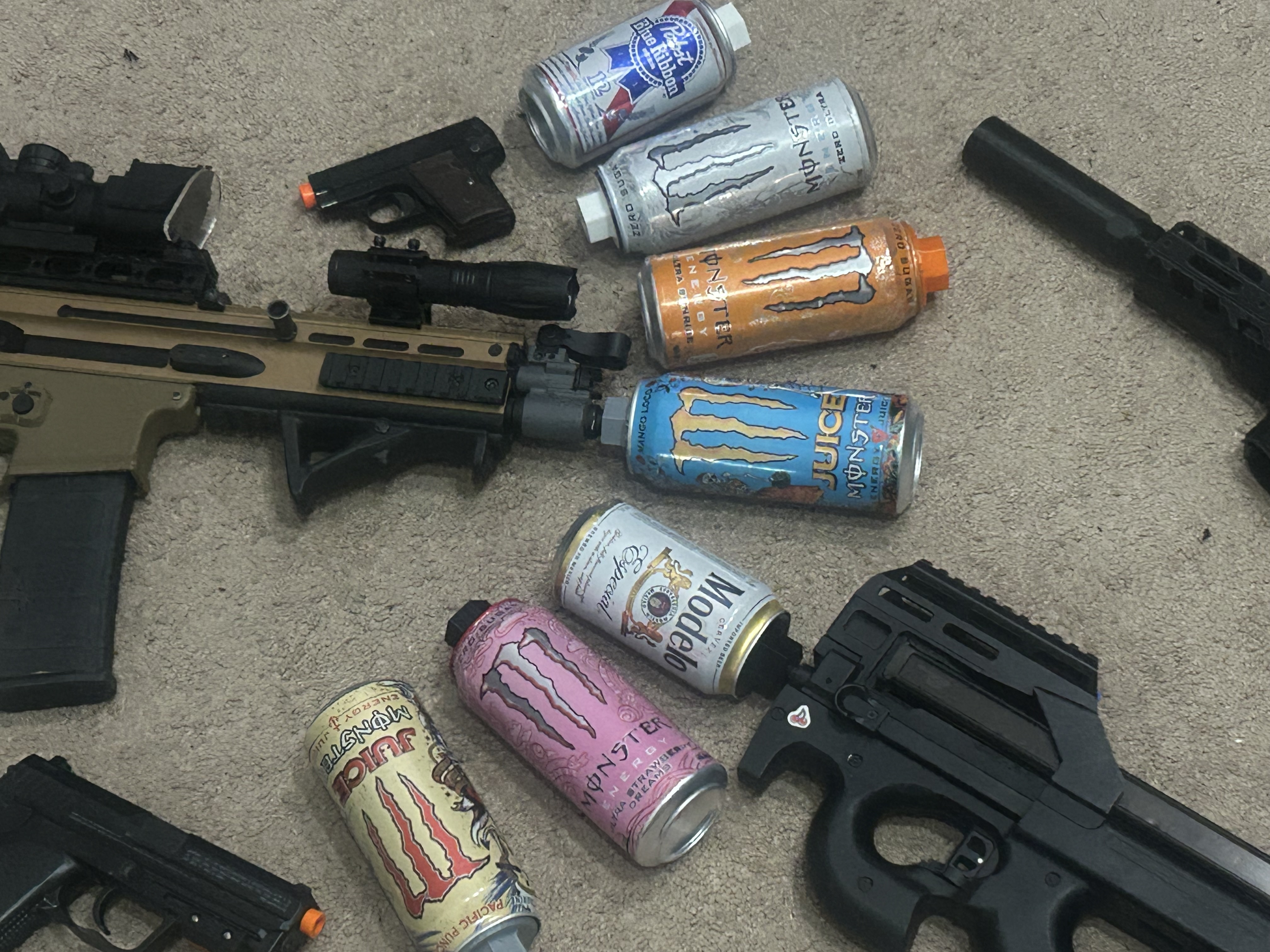 Airsoft Monster suppressor/silencer (Functional)