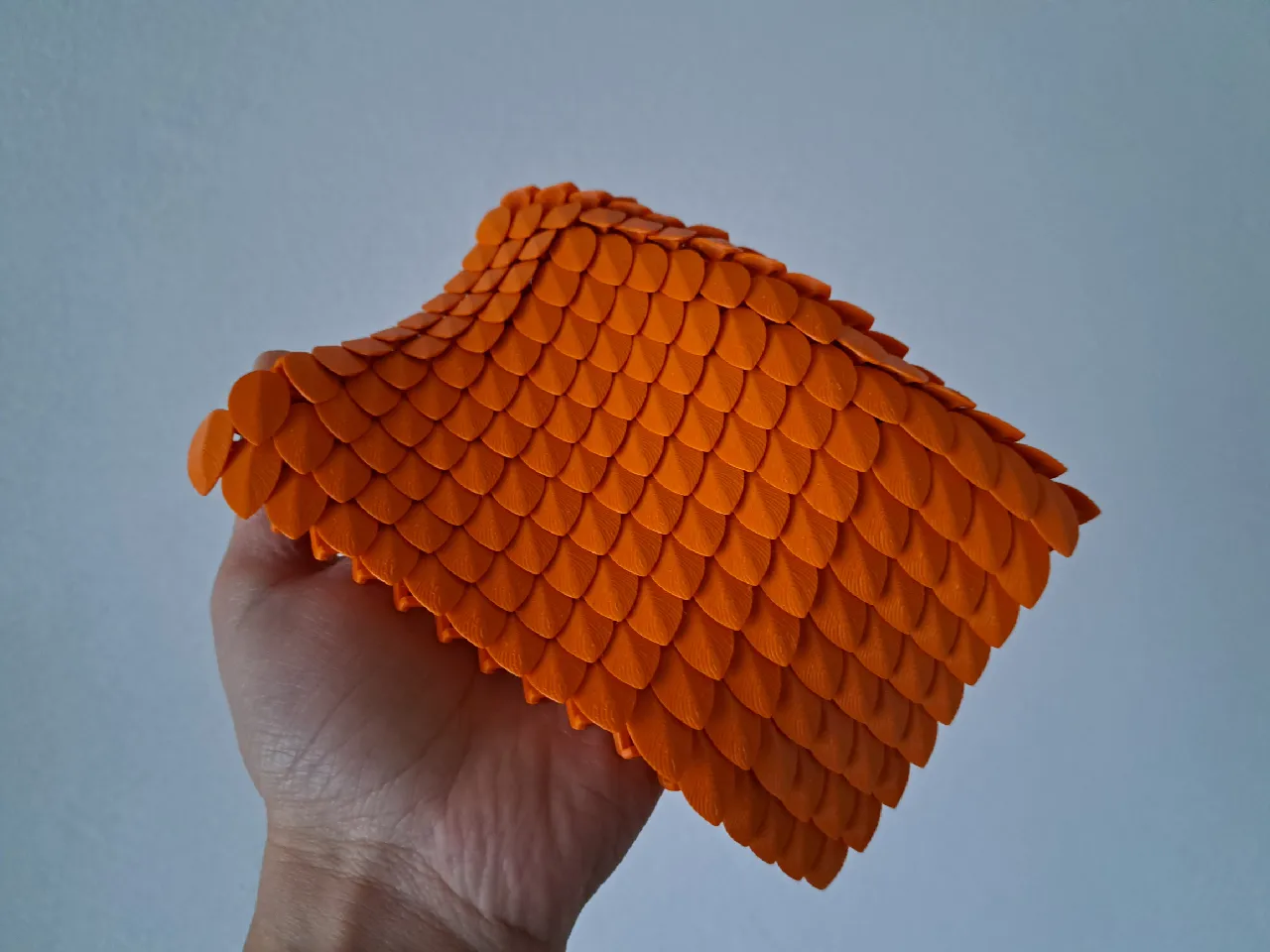 Dragon Scale Fabric by ftobler | Download free STL model