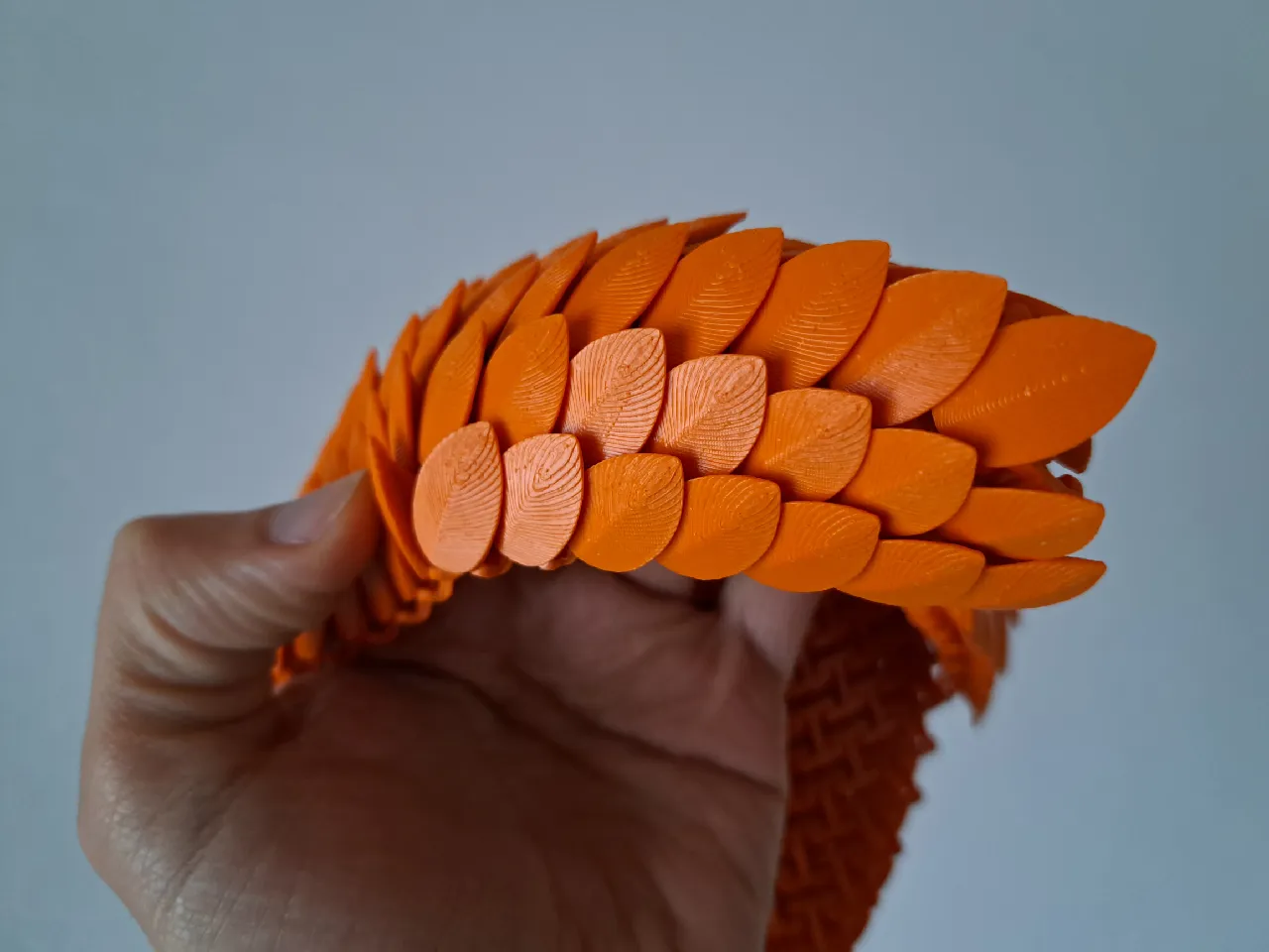 Dragon Scale Fabric by ftobler | Download free STL model