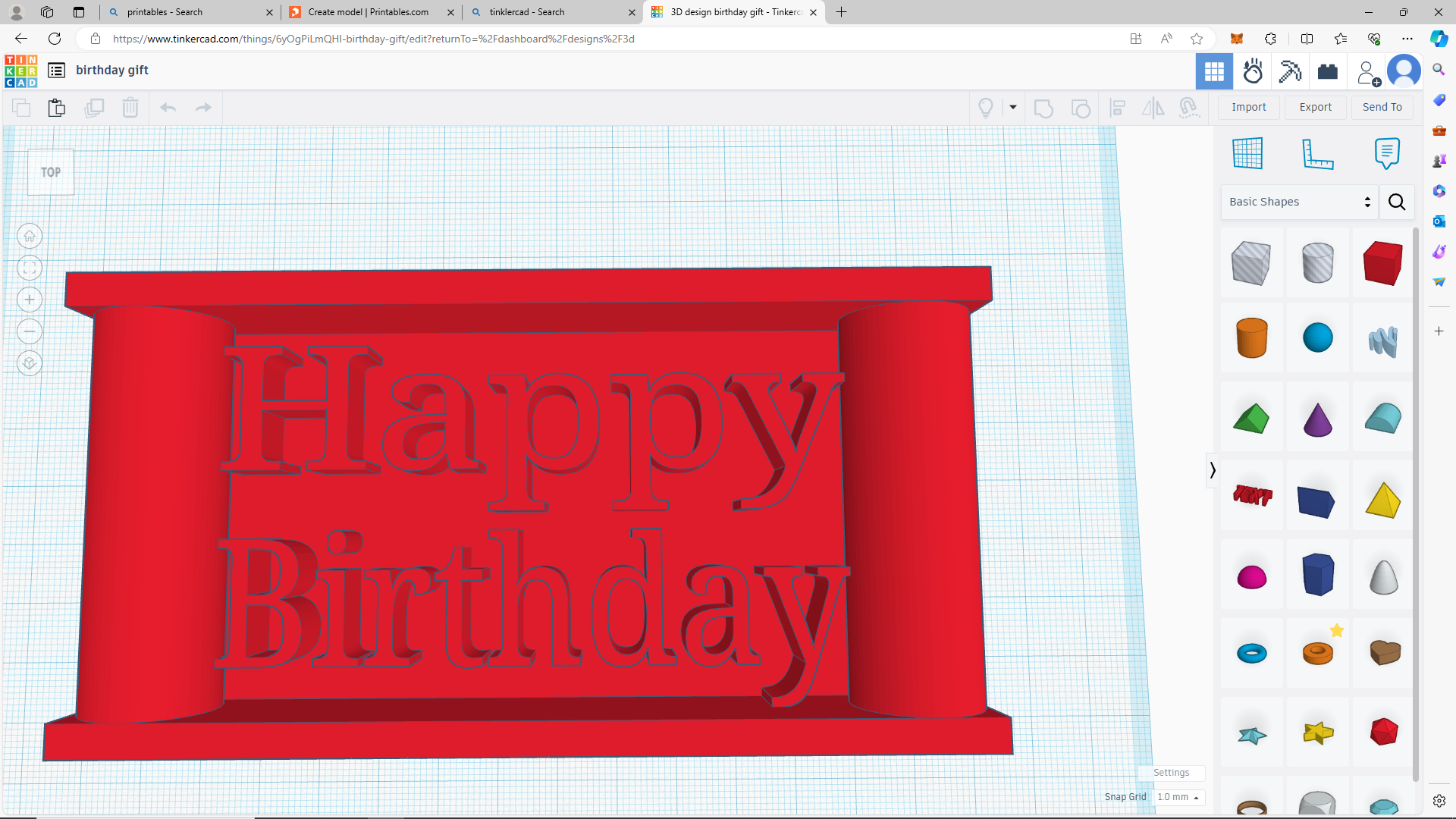 Happy Birthday Sign