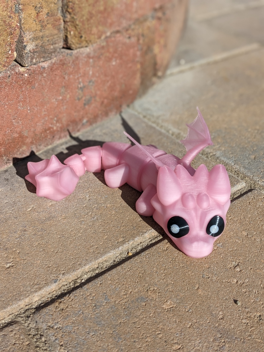 Baby Dragon - Single And Multimaterial Printing By Bearded Printer 