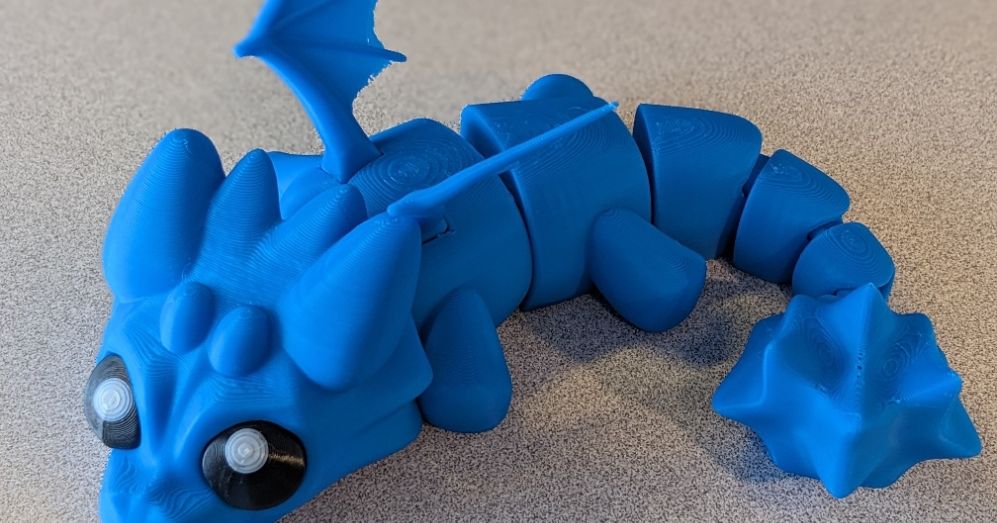 Baby Dragon - Single and Multimaterial printing by Bearded Printer ...