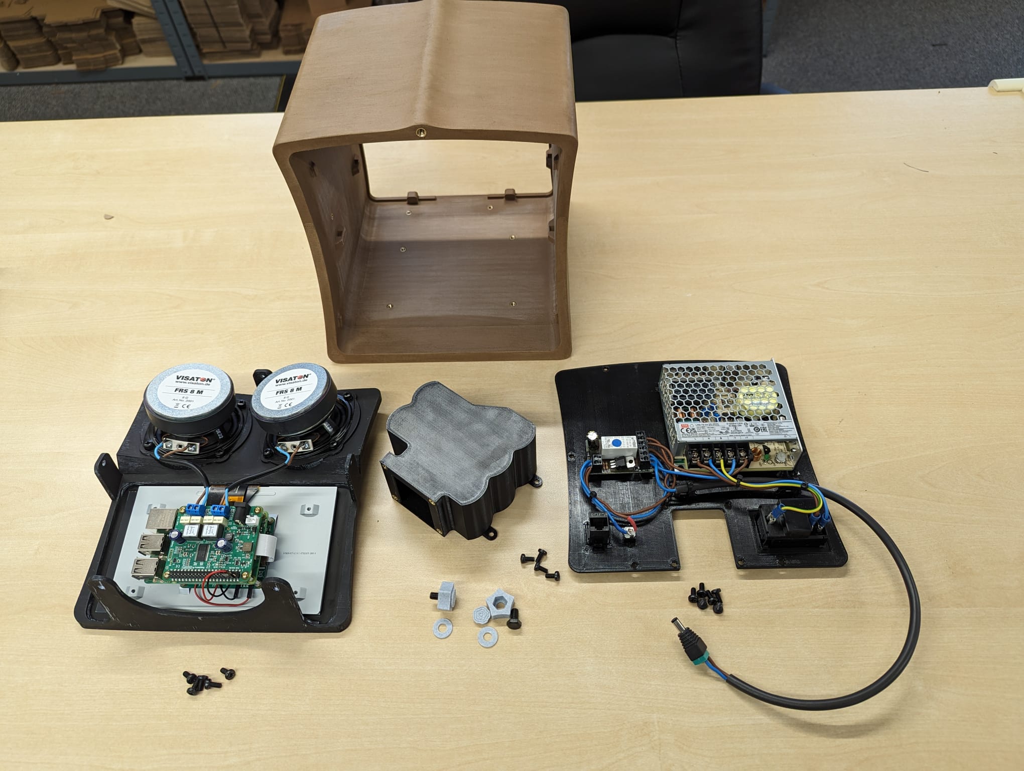 Raspberry pi 7 touch screen media player for volumio moode