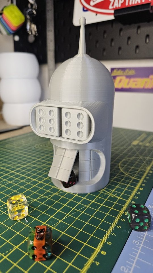 Bender Bot Bender Bot dice tower by This Noise | Download free STL model ...