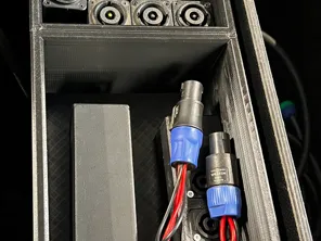 Flightcase Packkiste Kleinteilefach Small Parts Compartment for Flightcase