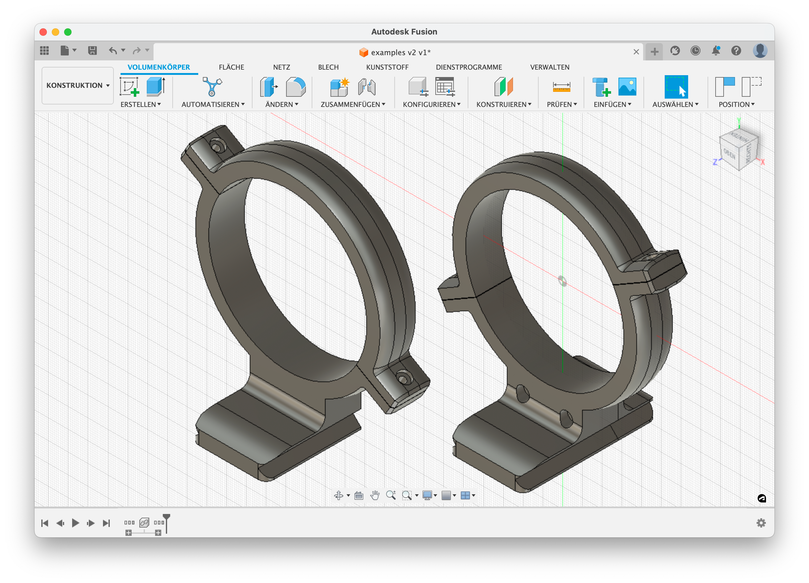 New version: Fully parametric lens (tripod) collar, Arca plate