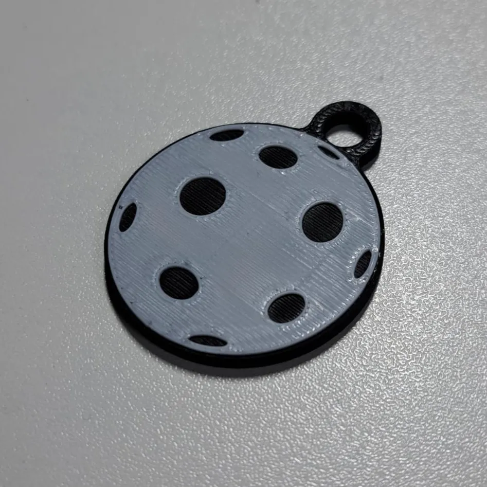 floorball Keychain by VadimS. | Download free STL model | Printables.com