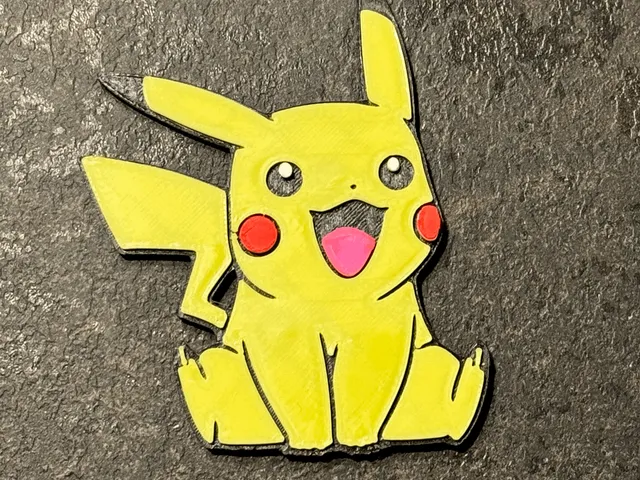 Pikachu fridge magnet